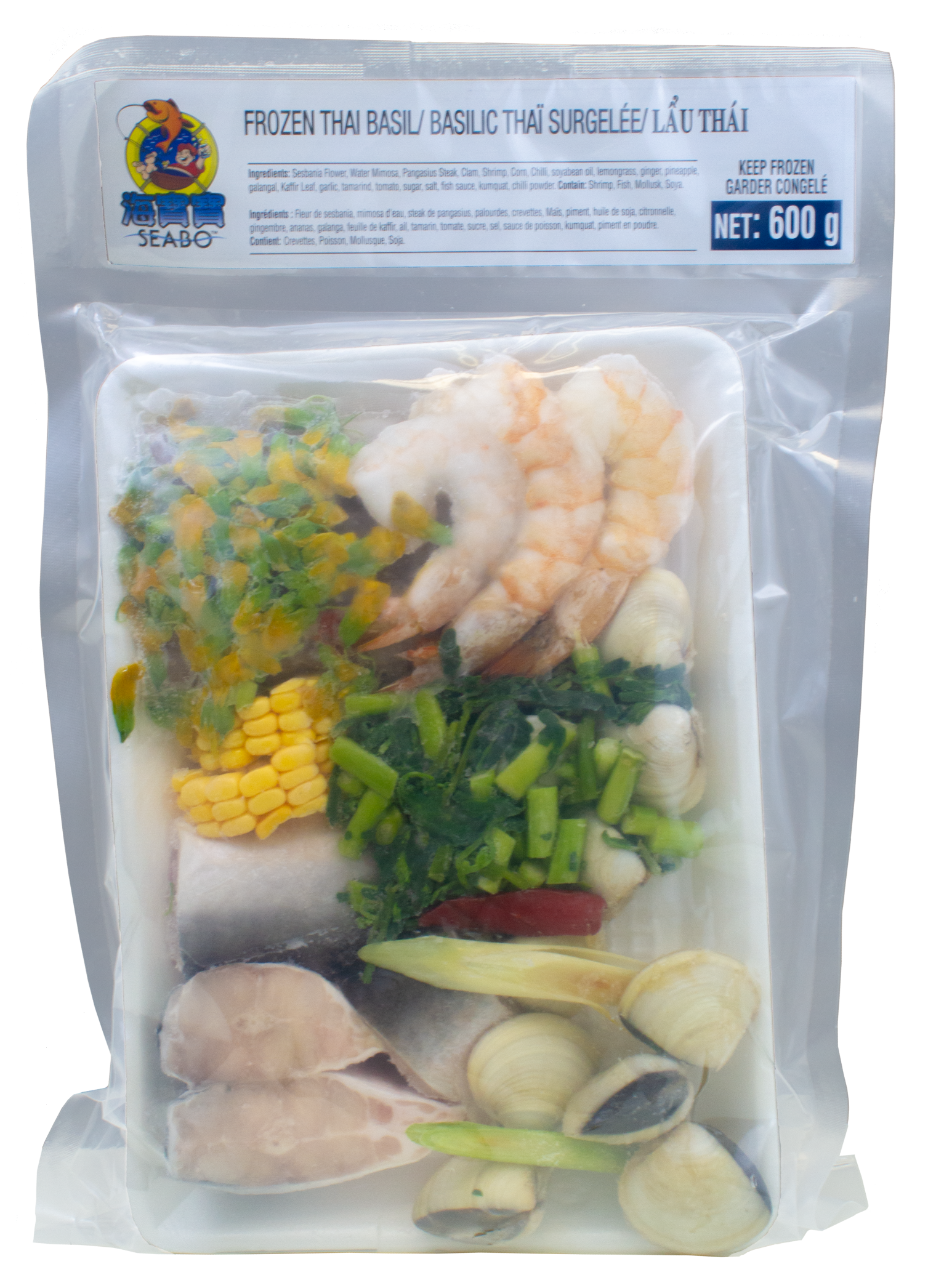 冷凍泰國羅勒檸檬草湯