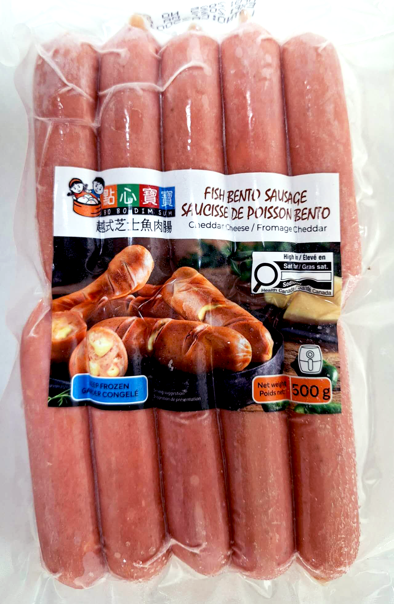越式芝士鱼肉肠